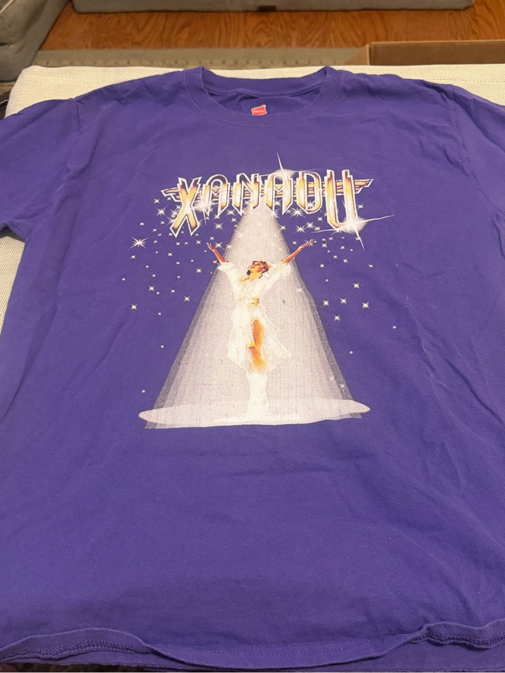 XANADU Purple Graphic Short Sleeve Tee